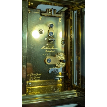 Carriage clock by Matthew NORMAN