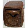 Socle en bois sculpté Espadon