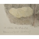 Gravure "Martin-pêcheur" signée COSANDEY