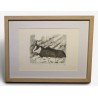 Gravure "Chamois" signée COSANDEY