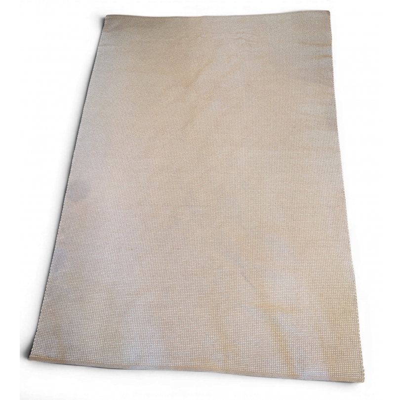 Tapis "Planta Vida" en lin beige