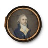 "Gentilhomme" miniature signed ABEL J