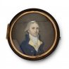 Miniature "Gentilhomme" signée ABEL J