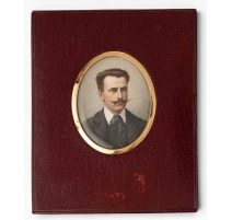 Miniature "Gentilhomme" signée GRASSIS G