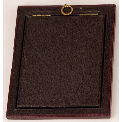 "Gentilhomme" miniature signed GRASSIS G
