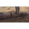 Painting entitled ‘Around Cairo’, signed E.D.