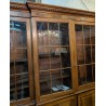 Large two-section display cabinet with 8 doors