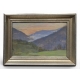 Pastel "Paysage de la Broye" signé Aimée RAPIN