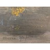 Pastel "Corbeille d'or et d'argent" signé RAPIN