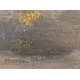 Pastel "Corbeille d'or et d'argent" signé RAPIN