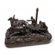 Bronze "The Tsarskoe Mile Post" signé GRACHEV