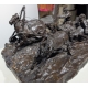 Bronze "The Tsarskoe Mile Post" signé GRACHEV