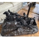 Bronze "The Tsarskoe Mile Post" signé GRACHEV