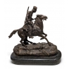 Bronze "Cavalier du 28ème régiment" signé GRACHEV