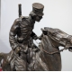 Bronze "Cavalier du 28ème régiment" signé GRACHEV