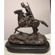 Bronze "Cavalier du 28ème régiment" signé GRACHEV