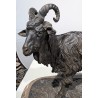 Bronze \"Bouc\" signé P.J. MÊNE