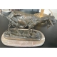 Bronze "Chèvre et son chevreau" signé FRÉMIET