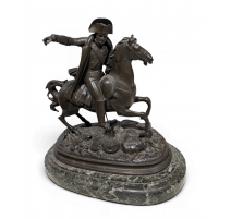 Bronze "Napoléon à cheval" signé CANOVA