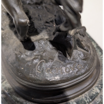 Bronze "Napoléon à cheval" signé CANOVA