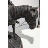 Bronze "Fileuse à cheval" signé WOLFF