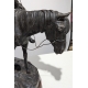 Bronze "Fileuse à cheval" signé WOLFF