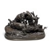 Bronze "La Chasse aux canards" signé P.J. MÊNE
