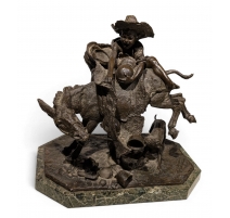 Bronze "Les pots cassés" signé BENLLIURE Y MORALES