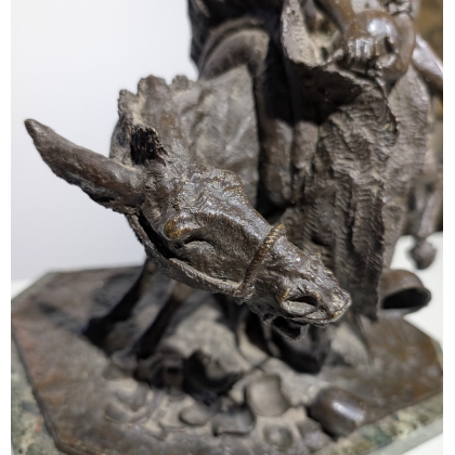 Bronze "Les pots cassés" signé BENLLIURE Y MORALES