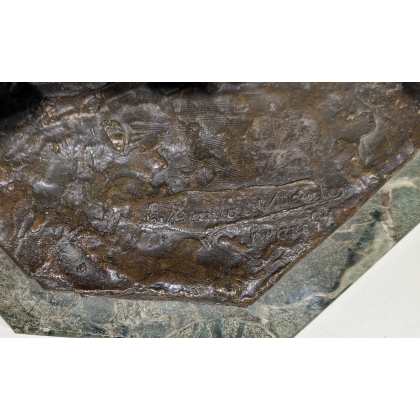 Bronze "Les pots cassés" signé BENLLIURE Y MORALES