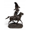 Bronze "Chasseur Kirghize" signé LANCERAY