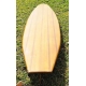 Longboard en cèdre rouge du Canada