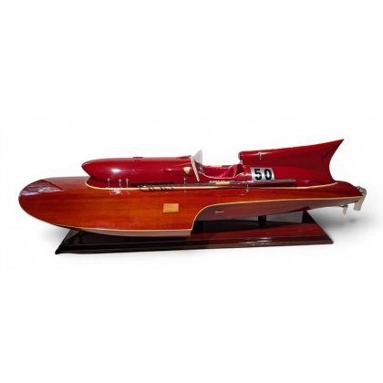 Maquette de bateau \"FERRARI Hydroplane, 1954\"