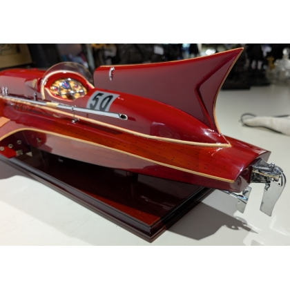 Maquette de bateau \"FERRARI Hydroplane, 1954\"