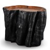 Table d'appoint Mentawai sur roulettes