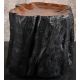 Table d'appoint Mentawai sur roulettes