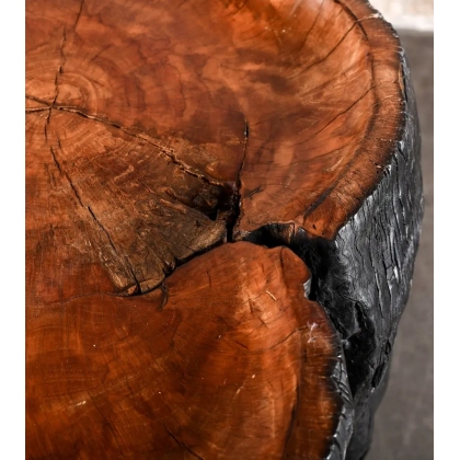 Table d'appoint Mentawai sur roulettes