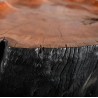 Table d'appoint Mentawai sur roulettes