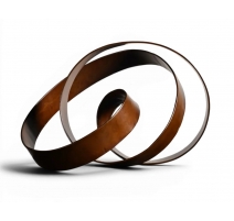 Sculpture Ruban en fer