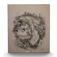 Dessin à l'encre "Bacchus" signé ERNI