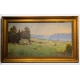 Tableau "Les hauts de Lausanne" signé MARGAIRAZ