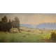 Tableau "Les hauts de Lausanne" signé MARGAIRAZ