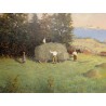 Painting entitled "Les hauts de Lausanne" by MARGAIRAZ