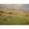 Painting entitled "Les hauts de Lausanne" by MARGAIRAZ