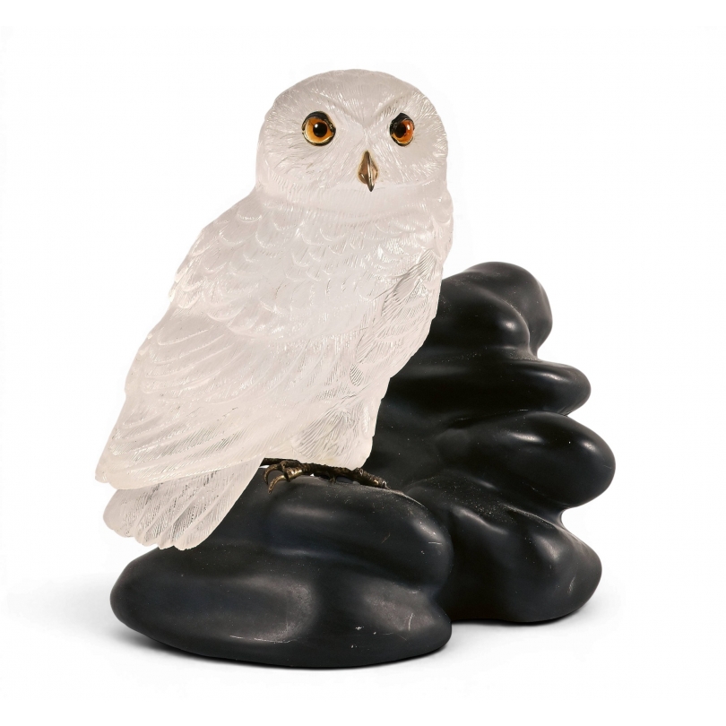 Sculpture \"Harfang des neiges\"