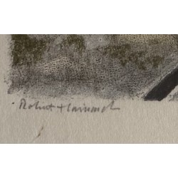 Gravure "Bergeronnettes grises" signée HAINARD