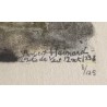 Gravure "Bergeronnettes grises" signée HAINARD