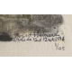 Gravure "Bergeronnettes grises" signée HAINARD
