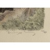 Gravure "Renardeau" signée COSANDEY