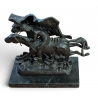 Bronze "The Horse Thief" d'après REMINGTON